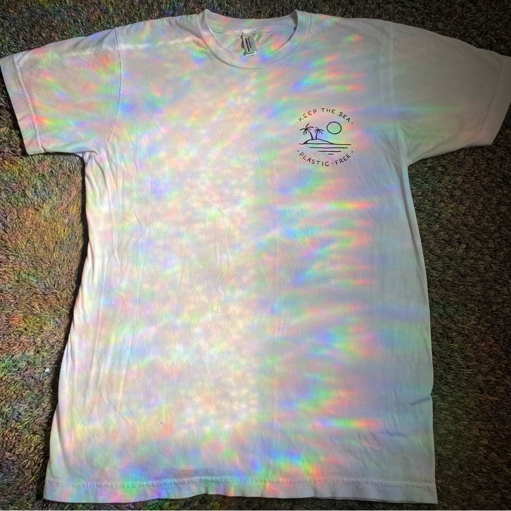 💖BOGO💖Keep the Sea Plastic Free White Tee by American Apparel